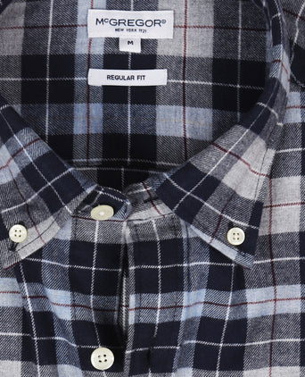Flannel Shirt Check | Light Blue
