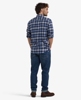 Flannel Shirt Check | Light Blue