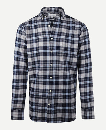 Flannel Shirt Check | Light Blue