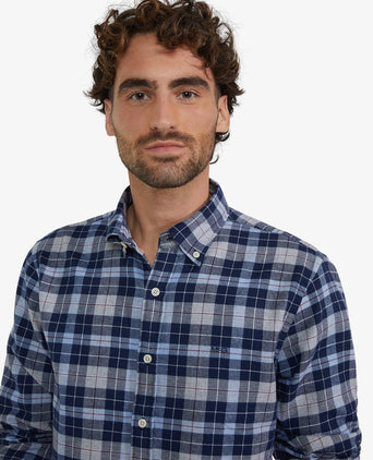 Flannel Shirt Check | Light Blue