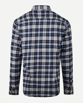 Flannel Shirt Check | Light Blue