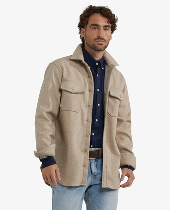 Overshirt Wool Look | OffWhite