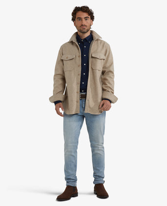 Overshirt Wol Look | Off White