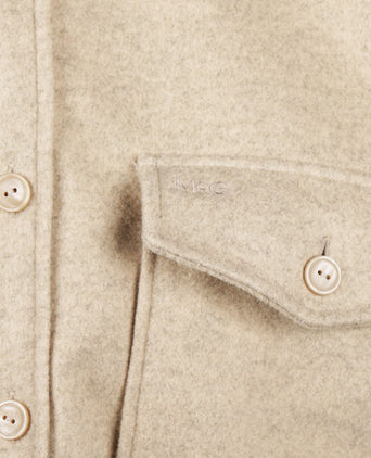 Overshirt Wol Look | Off White