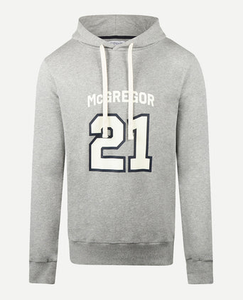 Hoody Graphic 21 | Medium Gray Melange