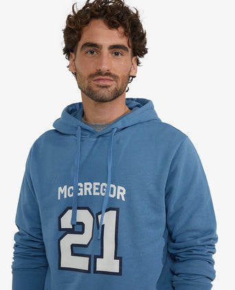 Hoody Graphic 21 | Worker Blue