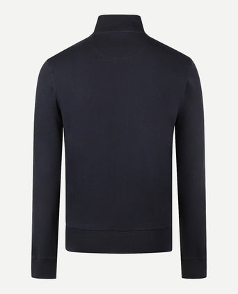 Zip-up vest | Navy