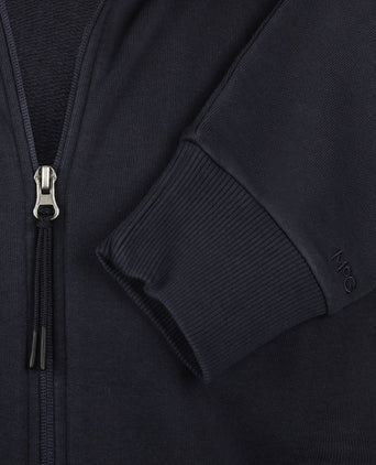 Zip-up vest | Navy
