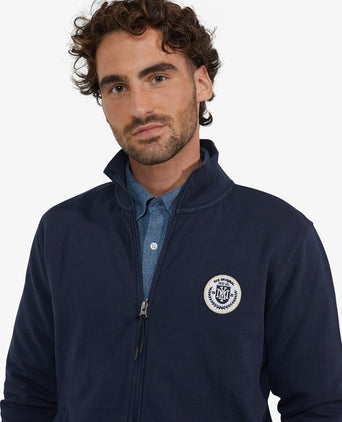 Zip-up vest | Navy