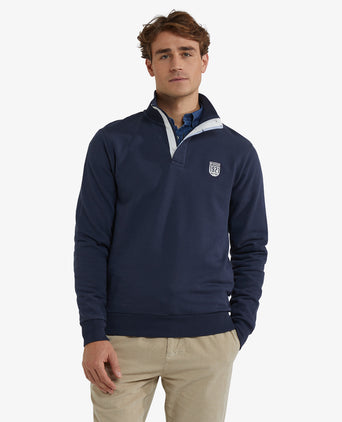 Half-Zip Sweatshirt | Navy