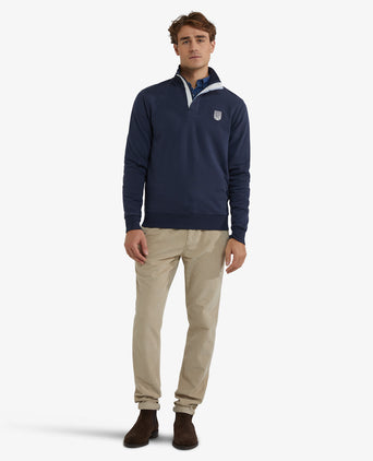 Half-Zip Sweatshirt | Navy