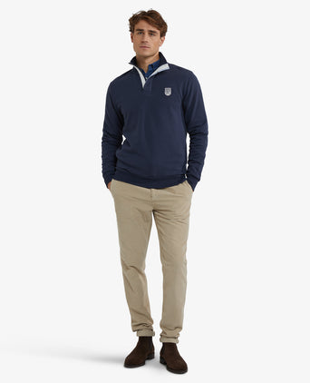 Half-Zip Sweatshirt | Navy