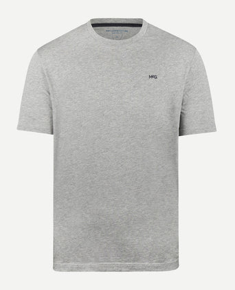 Essential MCG Embr T-Shirt | Medium Gray Melange