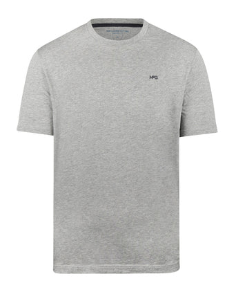 Essential MCG Embr T-Shirt | Medium Grey Melange