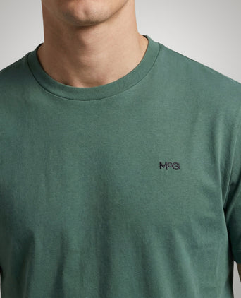 Essential MCG Embr T-Shirt | Dark Green