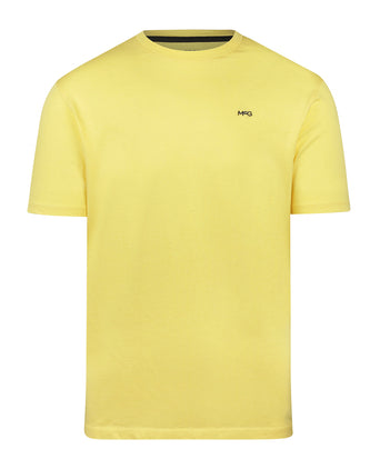Essential MCG Embr T-Shirt | Light Yellow