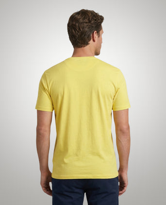 Essential MCG Embr T-Shirt | Light Yellow