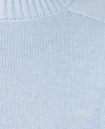 Trui Katoen Ronde Hals | Light Blue