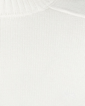 Trui Katoen Ronde Hals | Off White