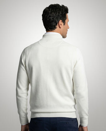 Trui Half-Zip Katoen Cashmere | Kit