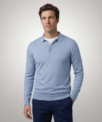Polotrui Merinowol | Light Blue Polotrui Merinowol | Light Blue