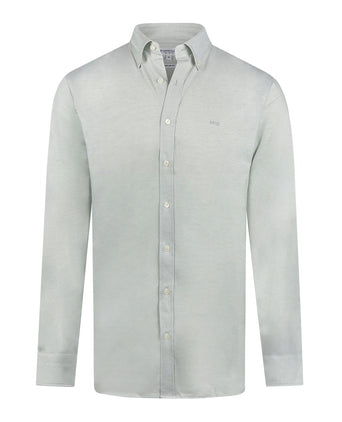 Overhemd Stretch Piqué | Light Olive