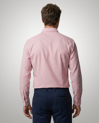 Overhemd Stretch Piqué | Light Pink