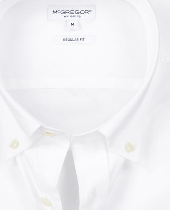 Overhemd Stretch Piqué | White