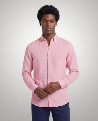 Shirt Cotton Linen | Pink