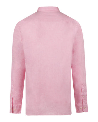 Overhemd Katoen Linnen | Pink