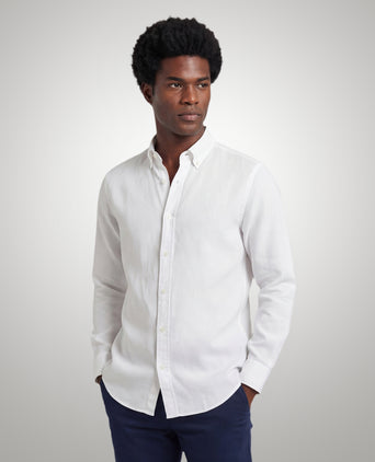 Shirt Cotton Linen | White