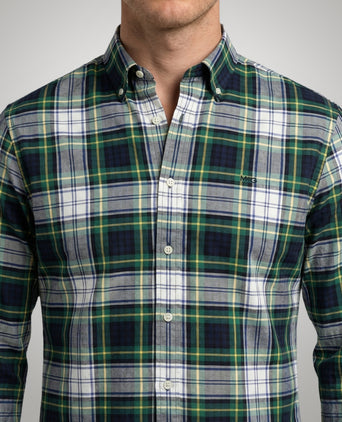 Overhemd Oxford Ruit | Navy