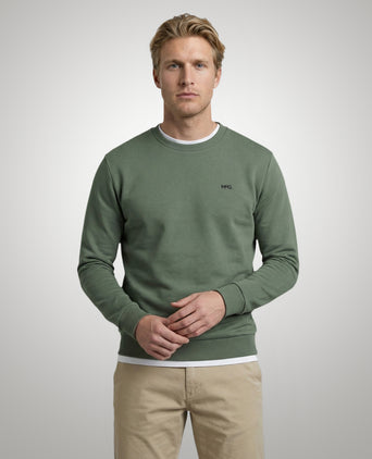 McG Logo Crew | Light Olive