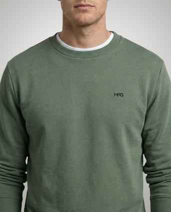 McG Logo Crew | Light Olive