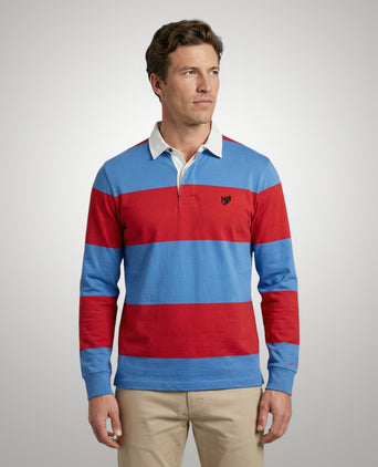Rugby Jersey Striped | Red