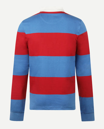 Rugby Jersey Striped | Red