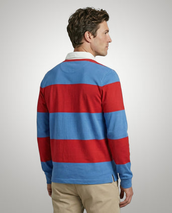 Rugby Jersey Striped | Red