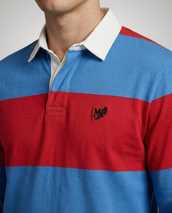 Rugby Jersey Striped | Red