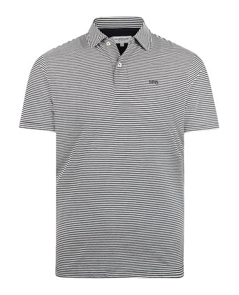 Polo Jersey Stripe | Navy