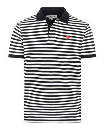 Piqué Polo Stripe | Off White
