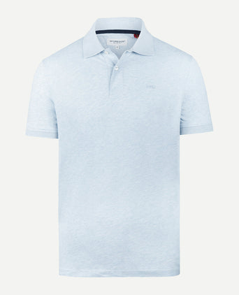 Jersey Polo Melange | Light Blue