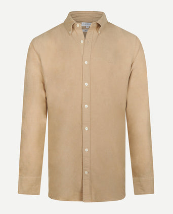 Overhemd Flanel Oxford | Camel