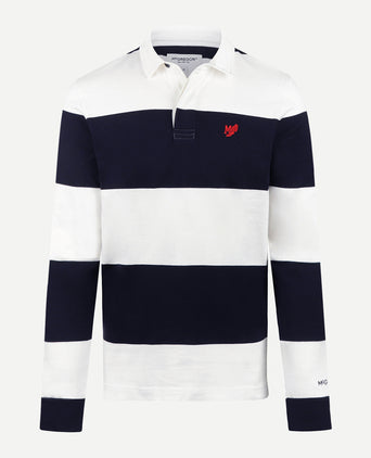 Two Stripe Rugby | Off White