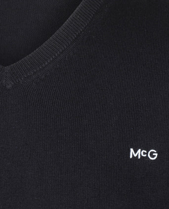 Sweater Cotton-Cashmere V-Neck | Navy