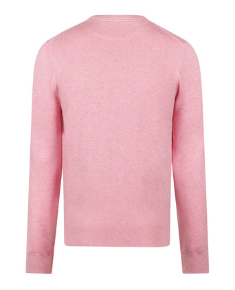 Trui Katoen-Kasjmier V-Hals | Light Pink