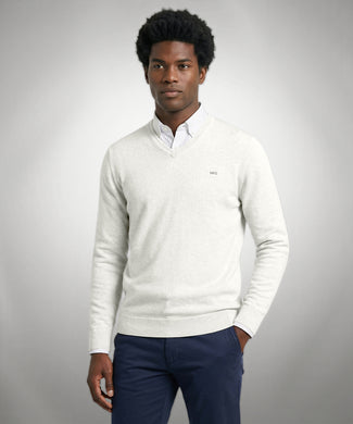 Trui Katoen-Kasjmier V-Hals | Kit Trui Katoen-Kasjmier V-Hals | Kit