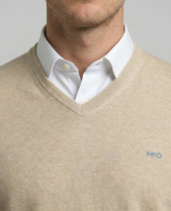 Sweater Cotton-Cashmere V-Neck | Kit
