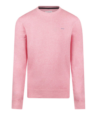 Sweater Cotton-Cashmere Round Neck | Light Pink Sweater Cotton-Cashmere Round Neck | Light Pink