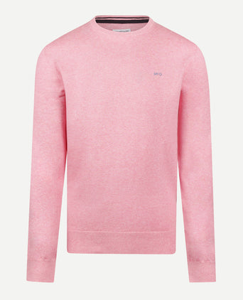 Sweater Cotton-Cashmere Round Neck | Light Pink