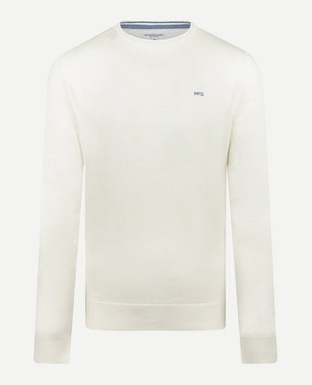 Sweater Cotton Cashmere Round Neck | Kit